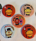 Mr Men Beefeater Badges x 5