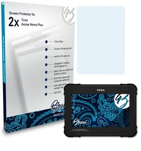 Bruni 2x Schutzfolie für Texa Axone Nemo Plus Displayschutzfolie - Bild 1 von 8