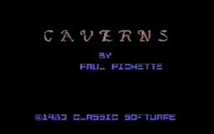 TI-99/4A CAVERNS ON 5.25 DISKETTE - Bild 1 von 1