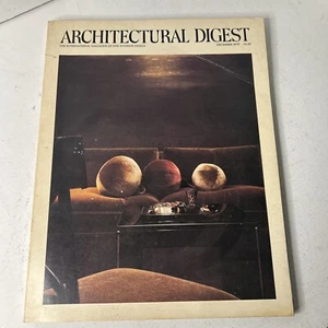 ARCHITECTURAL DIGEST December 1979 Parisian Townhouse - Picture 1 of 7