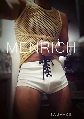 BAÑADOR SAUVAGE CLÁSICO FIT FÚTBOL CON CORDONES. MEDIANO. DE COLECCIÓN MUY RARO🌈 GAY Foto 1 de 4