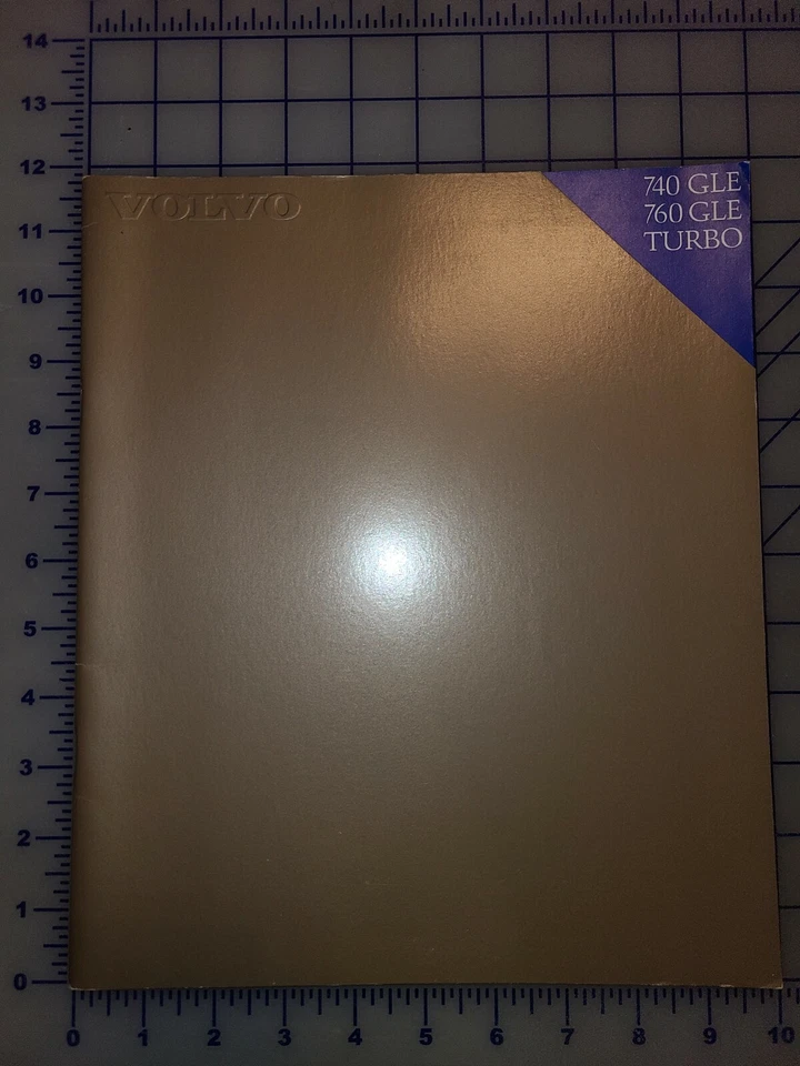 Volvo 740 760 GLE 1985 turbo folleto   Foto 1 de 1