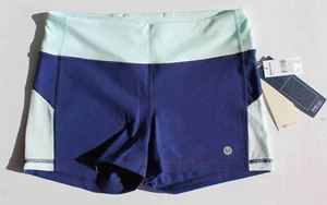 ROXY Gr. L 40 kurze Sporthose lila mintgrün Dry Flight Gym Jogging Running NEU - Bild 1 von 7