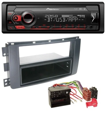 Pioneer MP3 USB DAB Bluetooth Autoradio für Smart ForTwo 451 ForFour 454 Quadloc - Bild 1 von 4