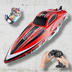 Bezgar RC Boat, 16 inch Brushless Remote Control Boat 55kph HJ818PRO | Open Box - Picture 1 of 13