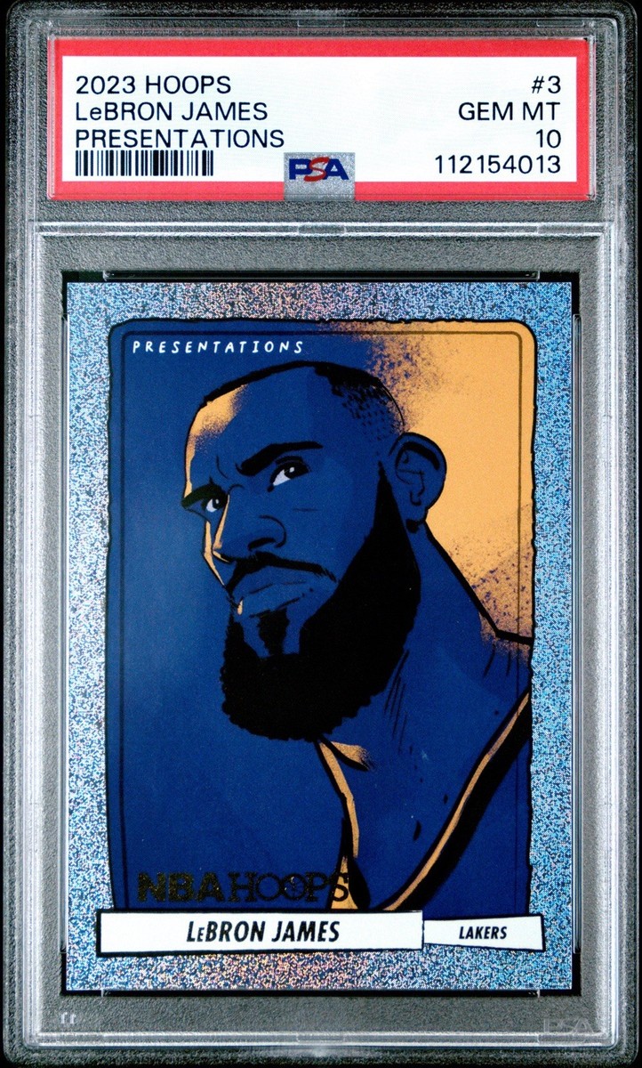 Panini LeBron James 10 Graded Basketball Sports Trading