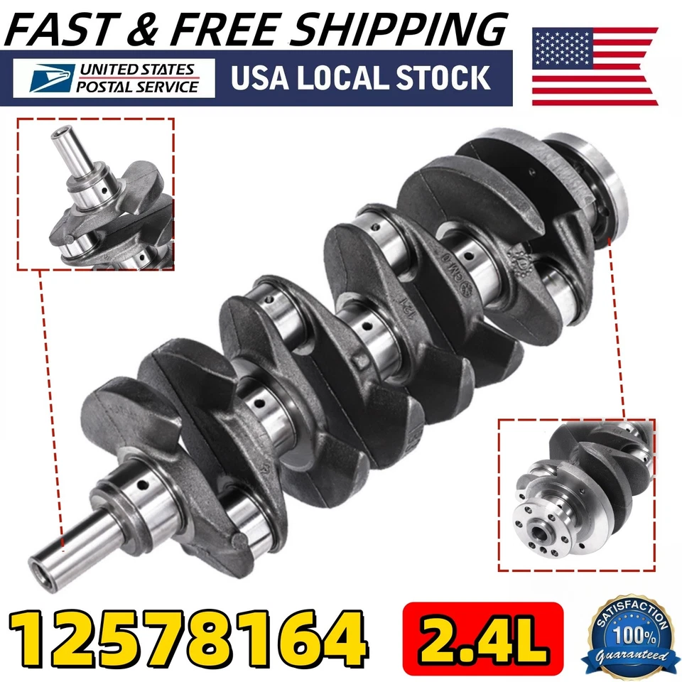 NUEVO cigüeñal motor 12578182 para Chevy Buick GMC Terrain Equinox 2011-2016 2.4 Foto 1 de 4