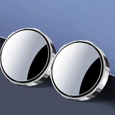  2 Pcs Specchietto Angolo Cieco Auto Specchietti Retroview Mirror Glass - Immagine 1 di 4