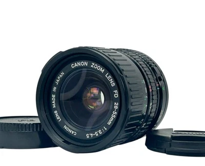 Tested [MINT] Canon New FD NFD 28-55mm f/3.5-4.5 Zoom Macro MF Lens From JAPAN - Image 1 of 4