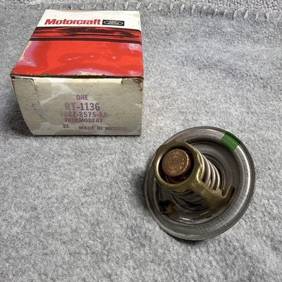Termostato Ford Motorcraft RT-1136, F88Z-8575-AA NUEVO OEM Foto 1 de 4