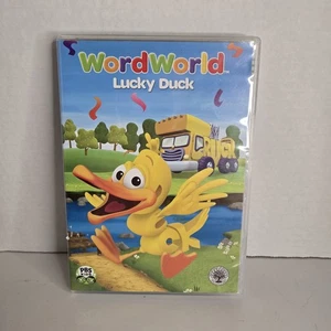 WordWorld: Lucky Duck (DVD, 2008) Like New With Poster - Imagen 1 de 5