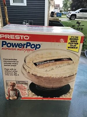 Microondas PowerPop Presto 04830 de colección multi-popper palomitas núcleo Orville Foto 1 de 4
