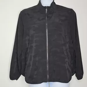 Purple Label Healing Hands 2X Scrub Destini Jacket Black Camouflage Women's Zip - Picture 1 of 9