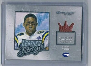 2002 Donruss Leather Kings #LK-16 Randy Moss MEM /250 - Picture 1 of 1