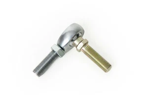 TWO (2) ASR XMR6 4130 Chromoly Rod End-Chromoly 1.25 In. Shank, 3/8-24 1.25 Stud - Picture 1 of 2