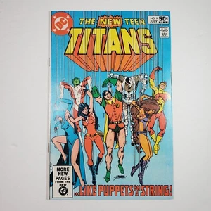 DC Comics Nuevos Teen Titans #9 Bien/En estado bastante bueno Edición clave Segunda aparición Deathstroke - Imagen 1 de 8