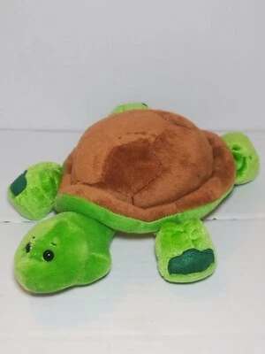 Webkinz Turtle HM150 Plush Soft Stuffed Animal NO CODE Bright Green Smiling GANZ - Image 1 of 4