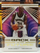 2022-23 Donruss Elite Kevin Garnett /10 Gold SSP Back To The Future #9 
