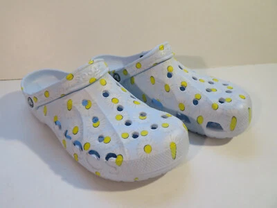 Nuevo Zueco Crocs Para Hombres Baya Temporada Estampado Margarita Sin Cordones Talla 13 Foto 1 de 4