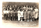 Sugar Creek Consildated School 4. Klasse 1938-39 Klassenfoto Terre Haute IN