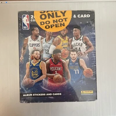 2020-21 Panini NBA Sticker & Card Collection Box (50 Sealed Packs) - Image 1 of 2