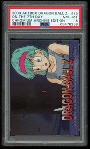 Dragon Ball Z ArtBox Chromium 75 Bulma 2000 PSA 8 68476258 - Picture 1 of 2