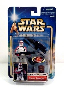 Star Wars: Attack of the Clones Clone Trooper Action Figure Hasbro 2002 MINT - Picture 1 of 7