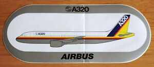 Original Airbus A320 Airline Aufkleber Version 1