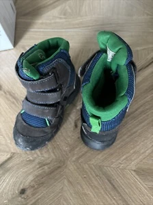 Adidas Winterstiefel Gr 23 Braun Blau Klettverschluss - Bild 1 von 2
