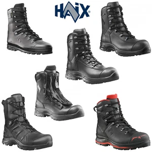 HAIX Safety Work Boots Mens High Cut S3 Waterproof Leather PPE Boot UK8-12 - Picture 1 of 67