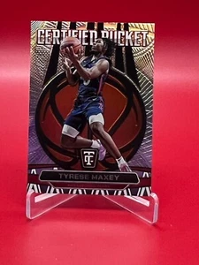 2024-25 Panini Totally Certified Tyrese Maxey Certified Bucket - Picture 1 of 2