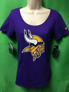 NFL Minnesota Vikings Deep Purple T-Shirt Women's X-Small NWT - Picture 1 of 4