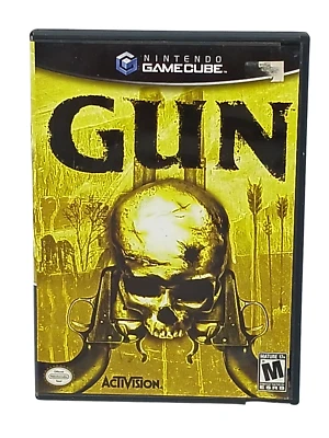 Nintendo GameCube Gun Video Game 2005 Activision With Case Manual And Insert - Image 1 of 4