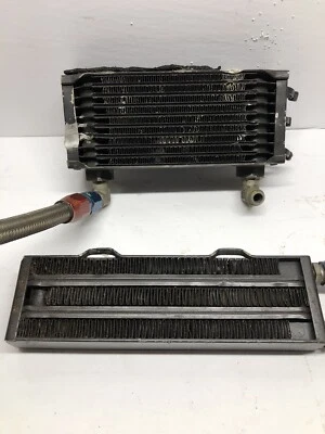 2 Used Harley-Davidson XRTT-1000 Race Bike Oil Coolers From Robison HD XR-1000 - Image 1 of 4
