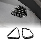 Black Side Air Vent Outlet Panel Cover Sticker Carbon Fiber For BMW Z4 G29 19-23