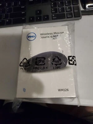 Dell NNP0G (WM126-BK ) Wireless Optical Mouse - Image 1 of 4