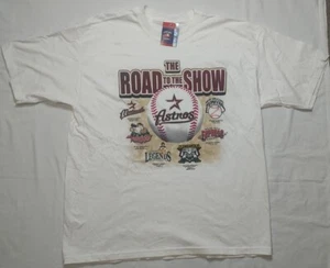 Camiseta Road to the Show 2001 Houston Astros MiLB Affiliates talla XL - nueva - Imagen 1 de 7
