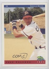 1993 Classic Best Danville Braves Jose Columna #9