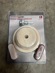 Chicago Electric .5pc Buffing And Polishing Kit.2 Blocks of Polishing Compound. - Picture 1 of 2