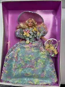 Bambocca Barbie Primavera Bouquet Collezione Stagioni Incantate 1994 Edizione Lmtd Nuova - Foto 1 di 8