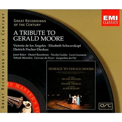A Tribute to Gerald Moore De Los Angeles Schwarzkopf Fischer-Dieskau EMI 2CD Box - Image 1 of 2