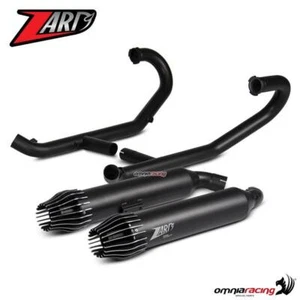 Zard Scarico completo compensato in acciaio nero racing per BMW R18 2020> - Imagen 1 de 5