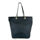 GUCCI GG tote bag black Authentic From Japan 0017