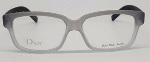 Marco de gafas de plástico Dior Homme BlackTie150 gris mate M5Y 52-14-140 Italia - Imagen 1 de 5