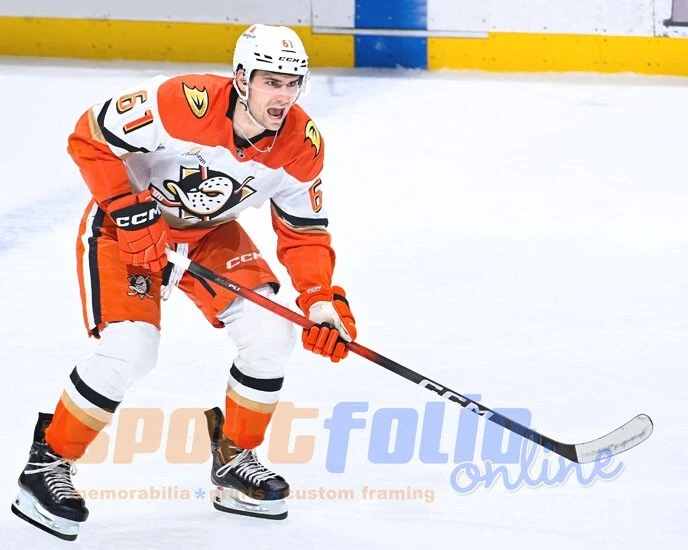 Anaheim Ducks CUTTER GAUTHIER Glossy 8x10 Photo NHL Hockey Print Poster - Image 1 of 1