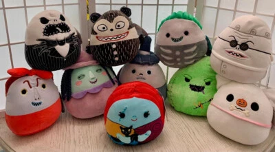 Pesadilla antes de Navidad HALLOWEEN Squishmallow Juego de 10 piezas - 8"-10"  Foto 1 de 4