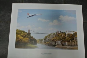 Concorde Limited Edition HOME TO HER BIRTHPLACE by Patricia Forrest - Picture 1 of 5