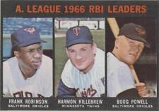 1967 Topps - #241 Boog Powell, Harmon Killebrew, Frank Robinson