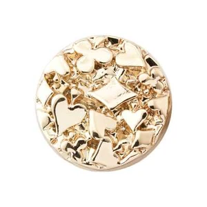 5pcs Poker decorative buttons Vintage Style for Clothing Crafts Sewing 15-23mm - Picture 1 of 7