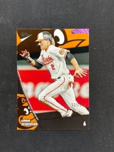 2024 Topps Series Two Gunnar Henderson Black /299 Significant Statistics Orioles - Picture 1 of 2